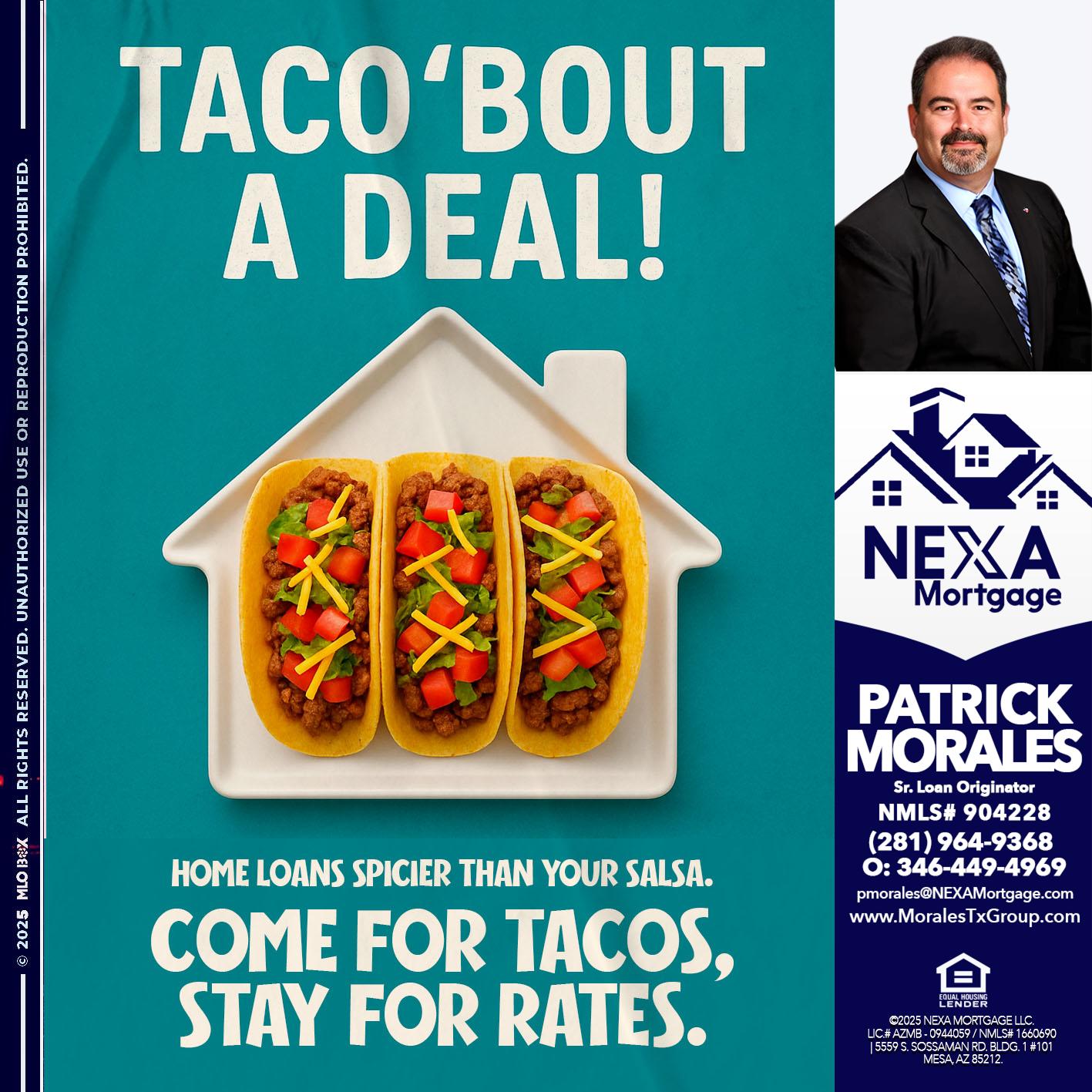 TA-CONVERSEMOS - Patrick Morales -Sr. Loan Originator & Reverse Mortgage Specialist