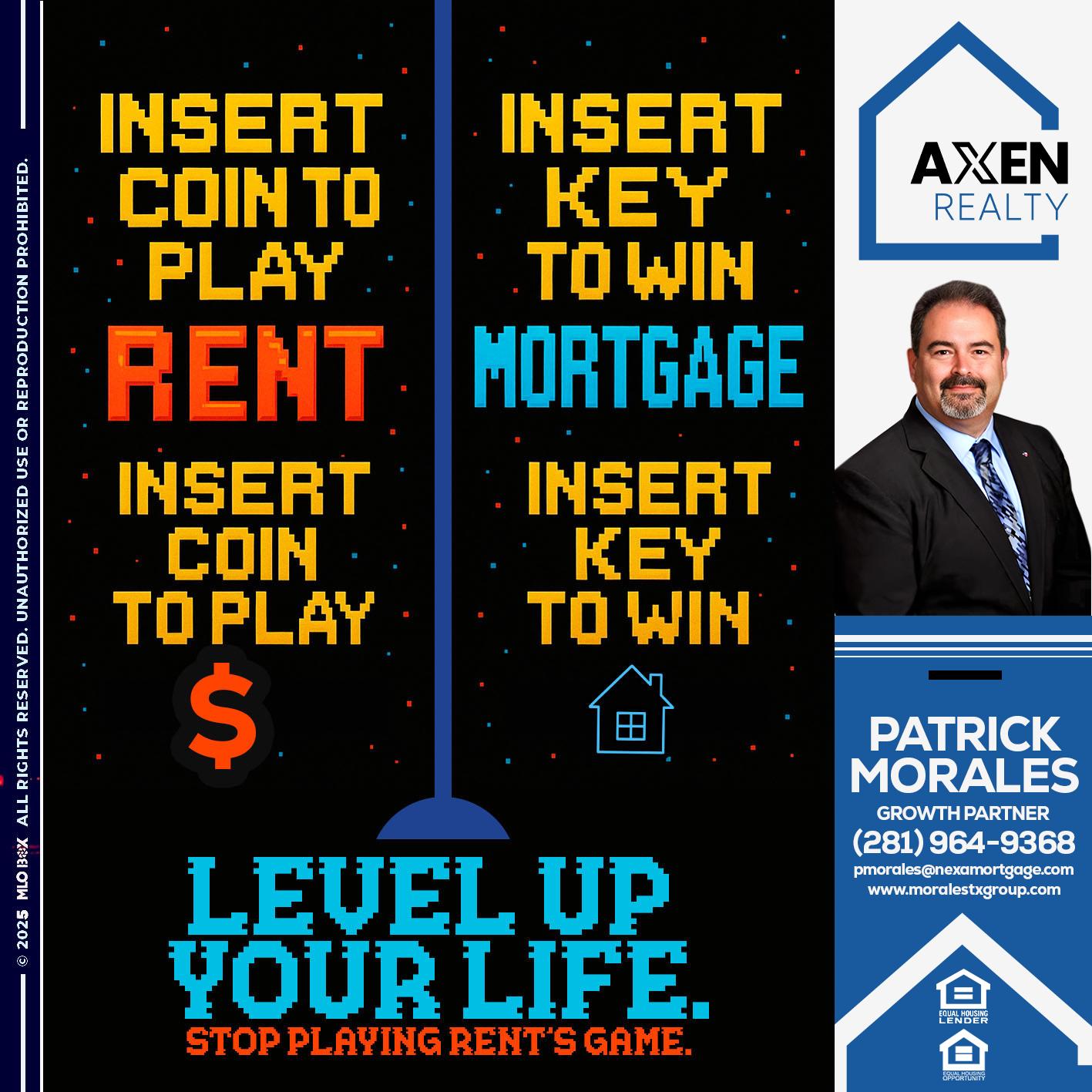 INSERT COIN - Patrick Morales -Sr. Loan Originator & Reverse Mortgage Specialist
