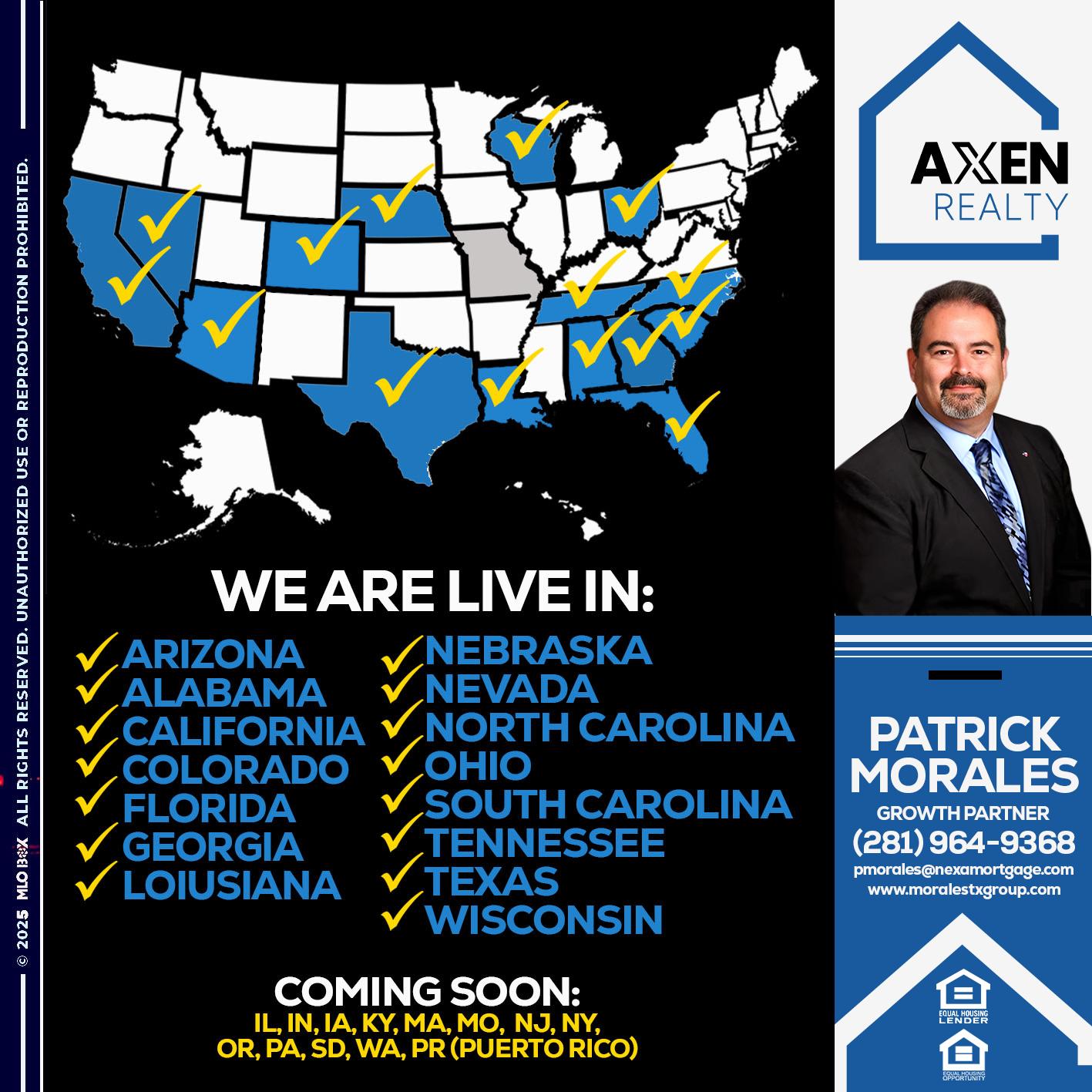 NEVADA UNLOCK - Patrick Morales -Sr. Loan Originator & Reverse Mortgage Specialist