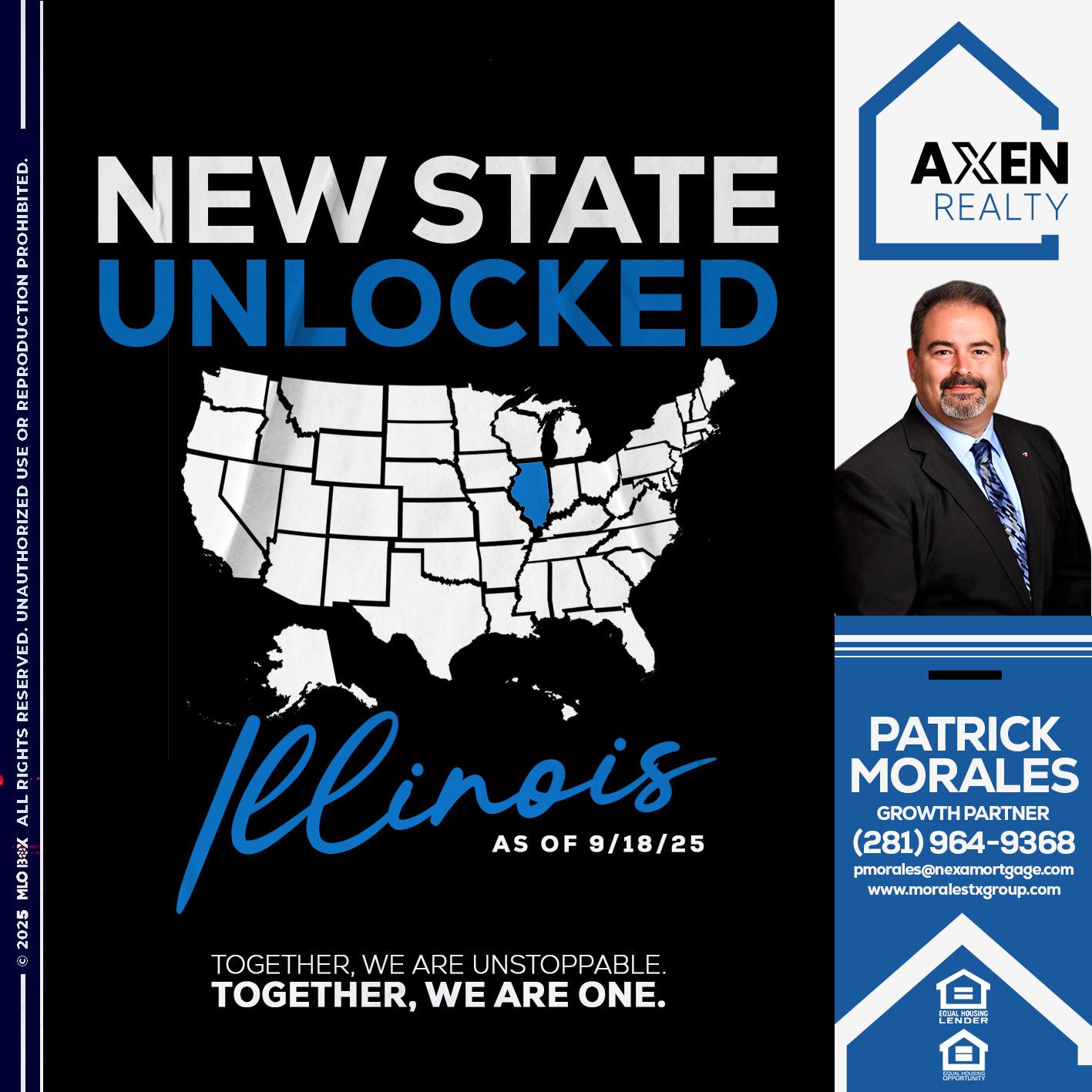 ILLINOIS UNLOCKED - Patrick Morales -Sr. Loan Originator & Reverse Mortgage Specialist