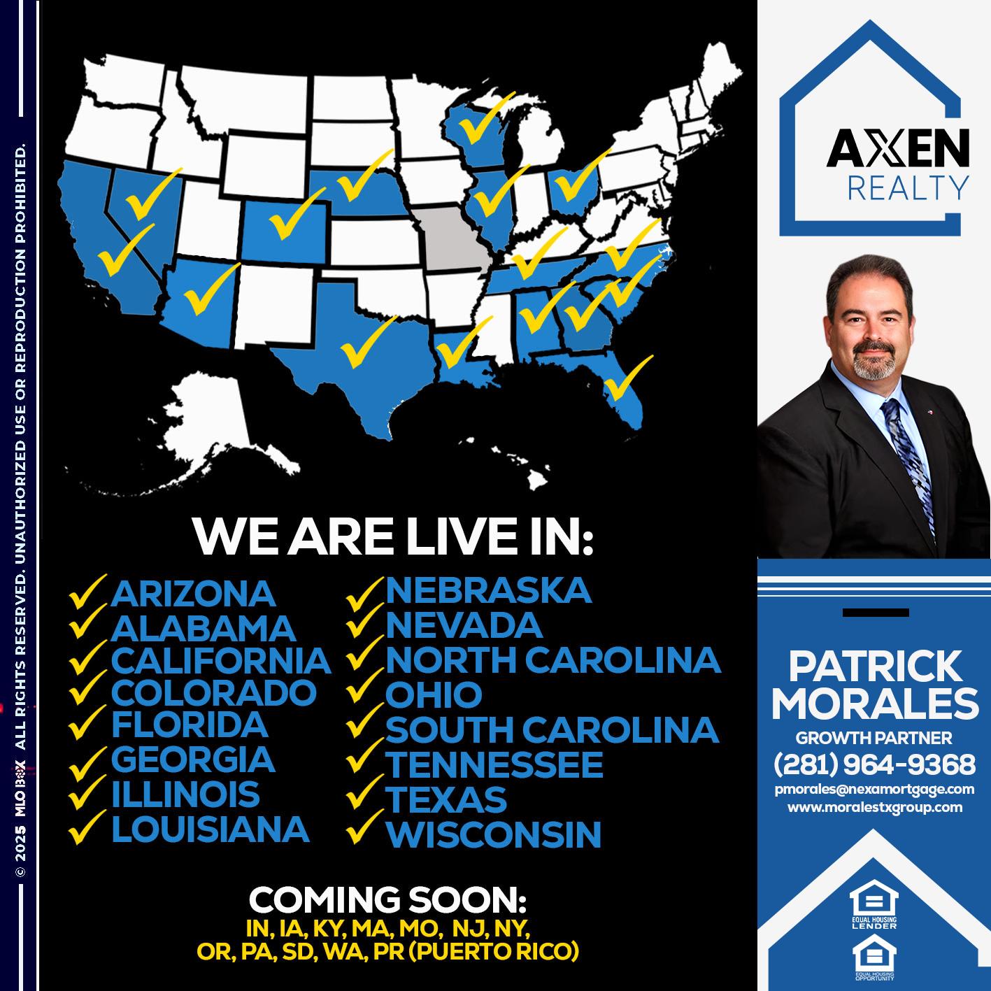 Illinois unlocked - Patrick Morales -Sr. Loan Originator & Reverse Mortgage Specialist