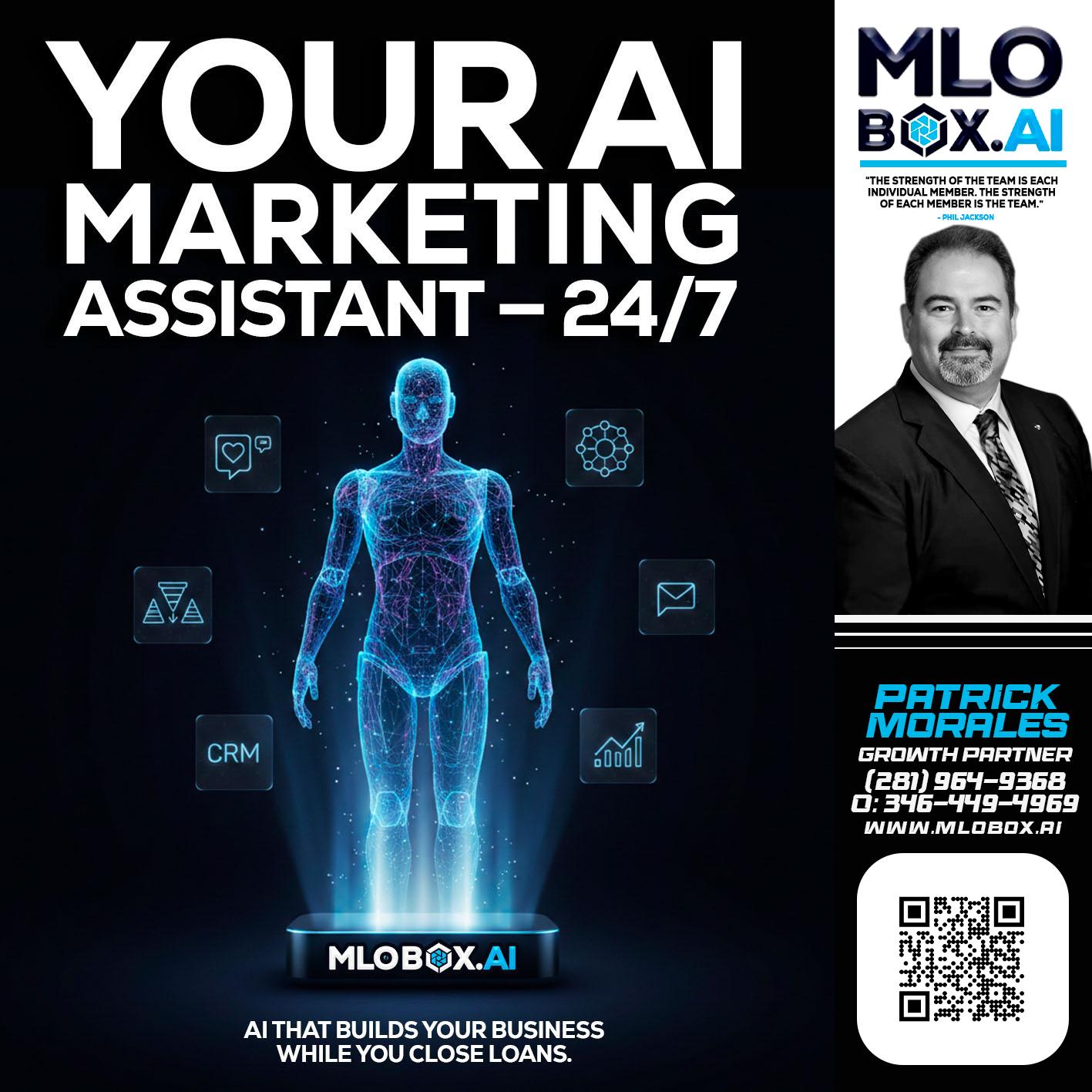 YOUR AI MARKETING - Patrick Morales -Sr. Loan Originator & Reverse Mortgage Specialist