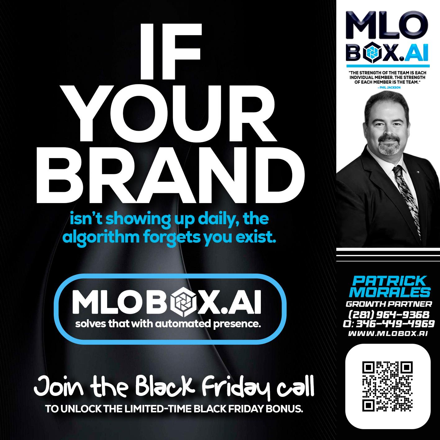 if your brand - Patrick Morales -Sr. Loan Originator & Reverse Mortgage Specialist