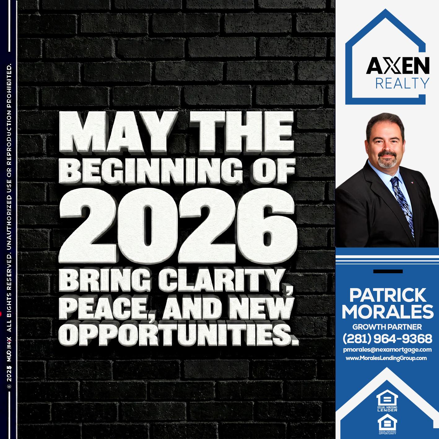 MAY THE - Patrick Morales -Sr. Loan Originator & Reverse Mortgage Specialist