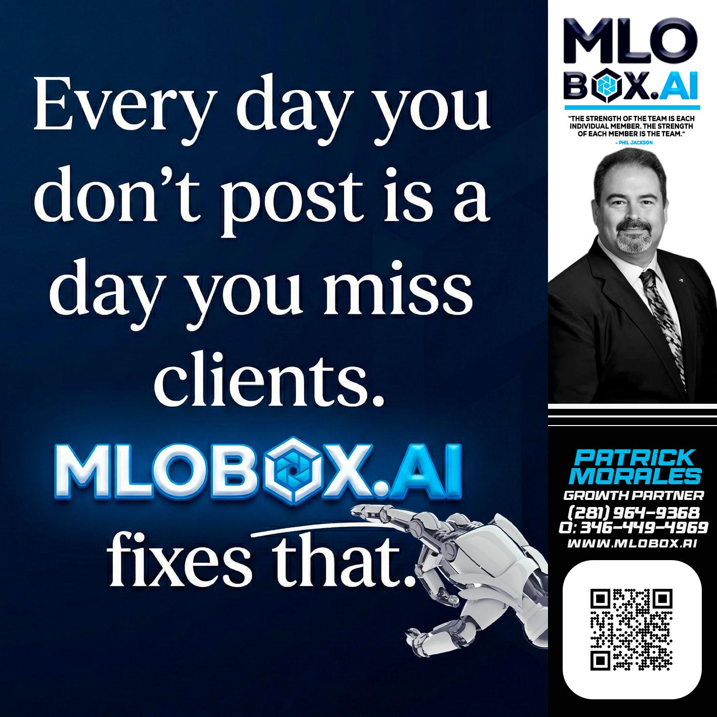 everyday - Patrick Morales -Sr. Loan Originator & Reverse Mortgage Specialist