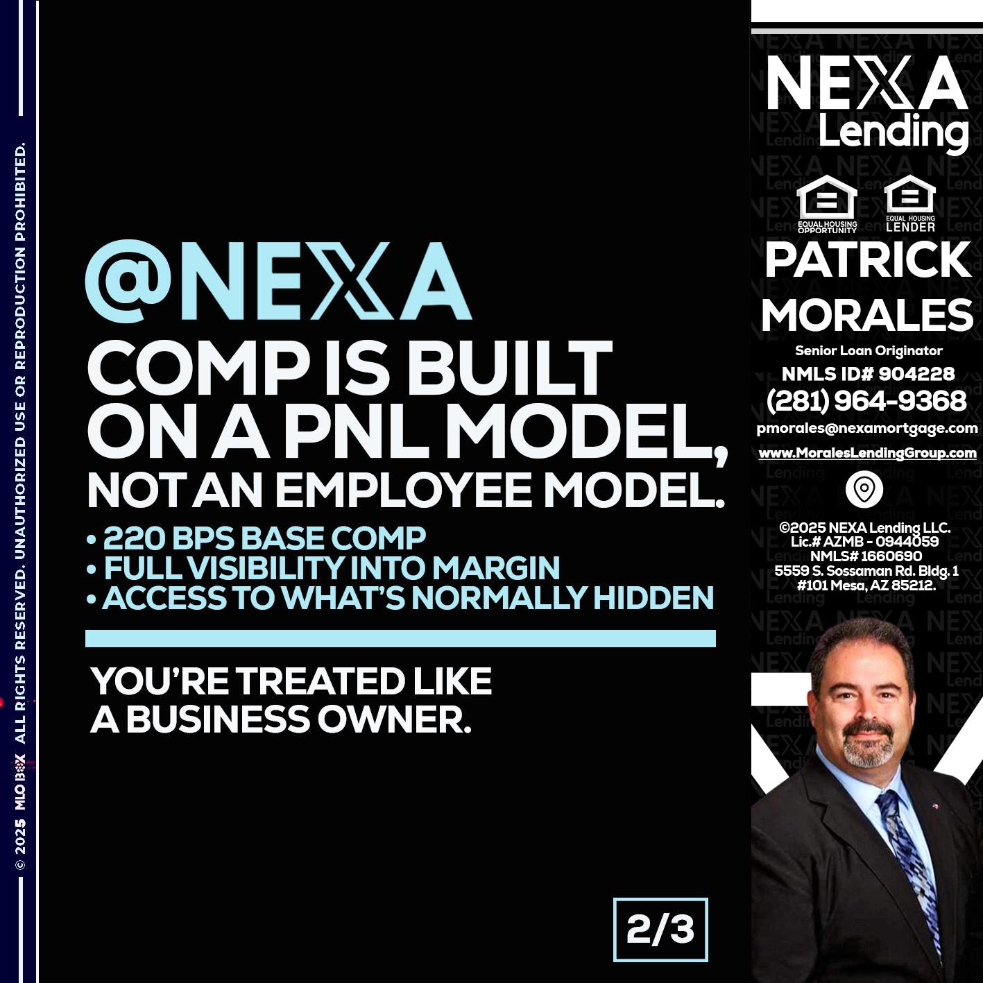 2 OF 3 - Patrick Morales -Sr. Loan Originator & Reverse Mortgage Specialist