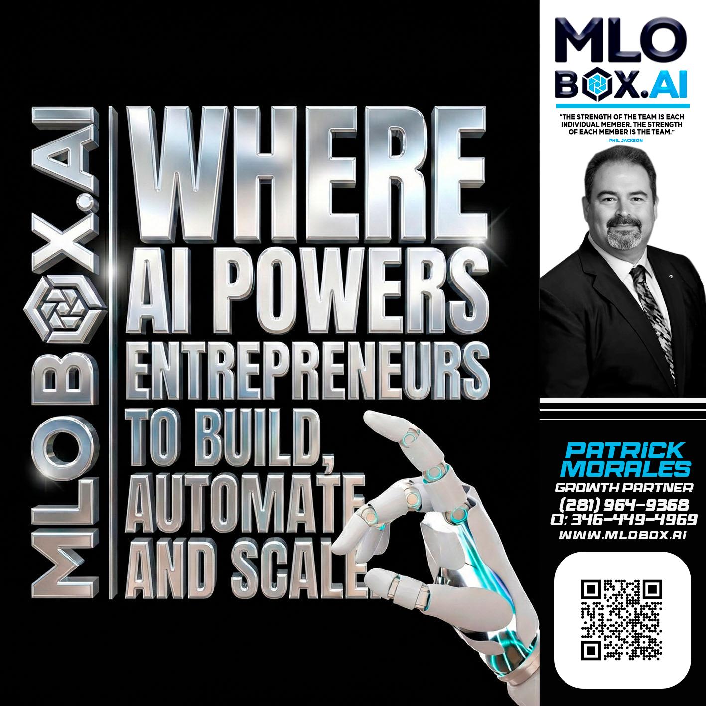 WHERE AI POWERS - Patrick Morales -Sr. Loan Originator & Reverse Mortgage Specialist