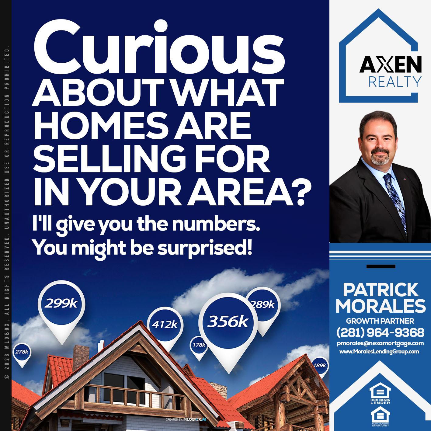 CURIOUS ABOUT? - Patrick Morales -Sr. Loan Originator & Reverse Mortgage Specialist